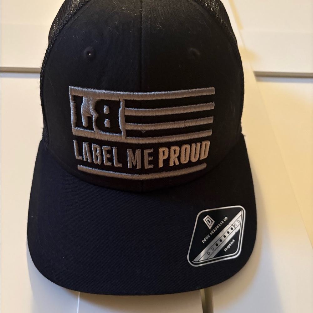 Lee Brice Black Mesh Back Trucker Hat